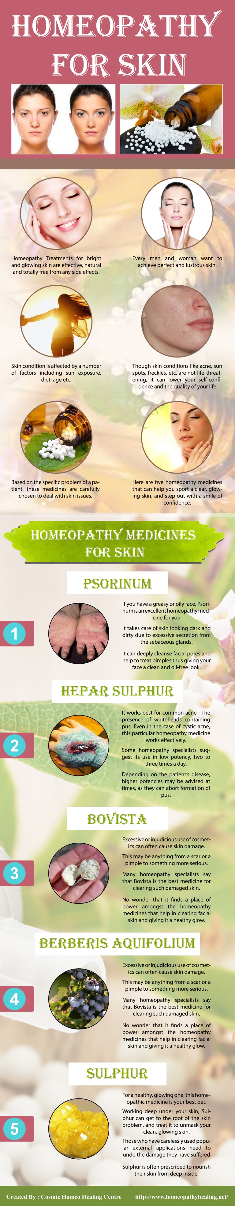 Homeopathy Medicines for Skin